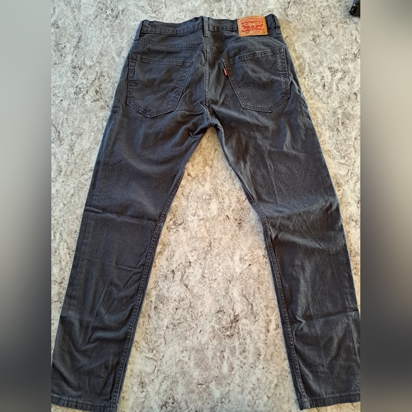 Levi's 502 men's black stretch jeans 32x32 - Picture 3 of 7